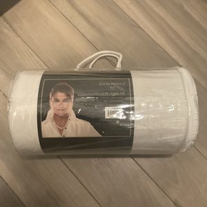 NWT Kathy Ireland 3-pc White Queen Quilt Bedding Set w/Shams Country Shabby Chic